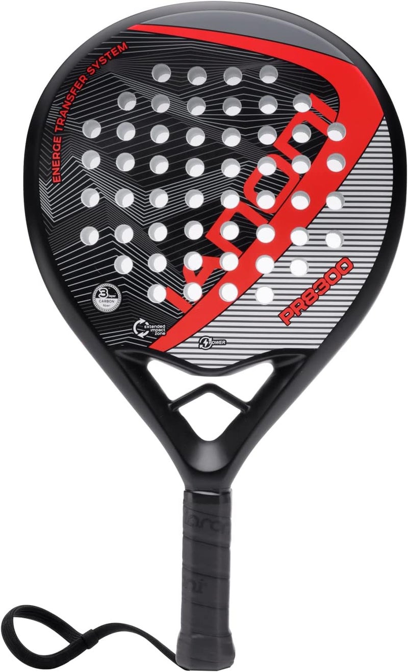 WLSRW Padel Racket Carbon Fiber Surface with EVA Memory Flex Foam Core Lightweight Padel Racquet - Image 1